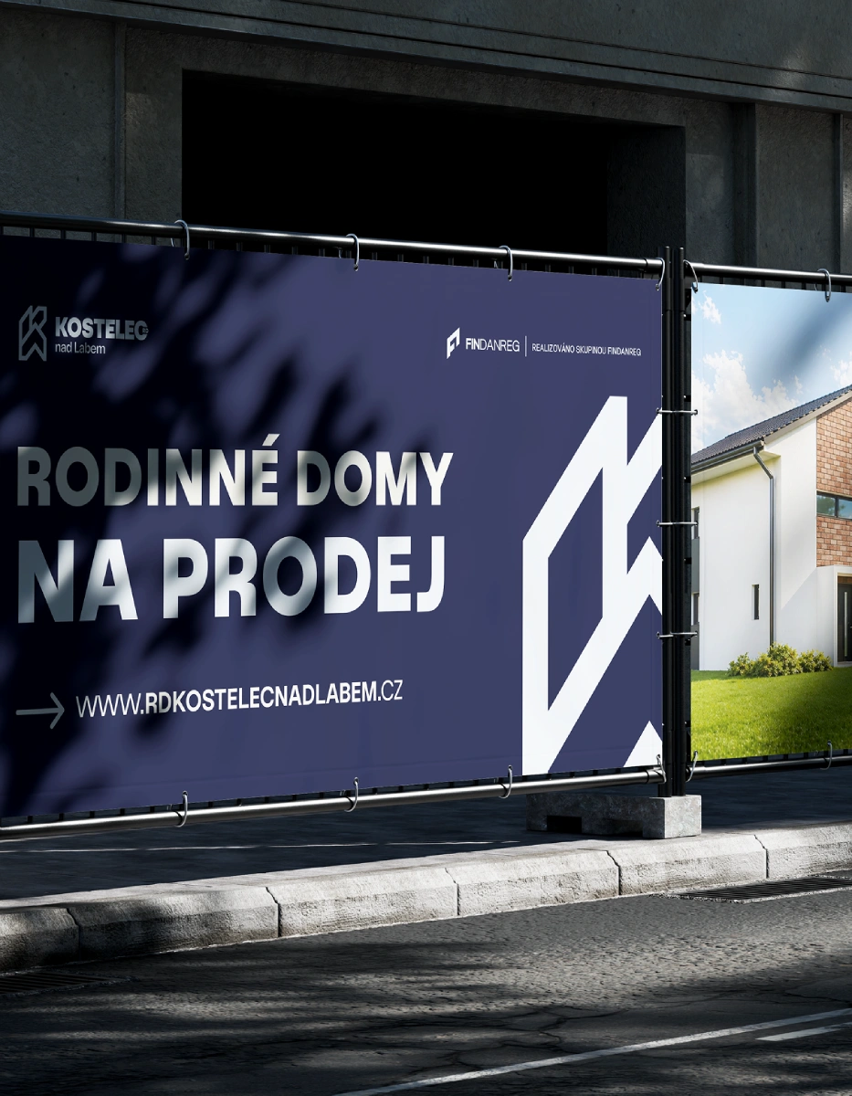 Ukázka projektu RD Kostelec nad Labem